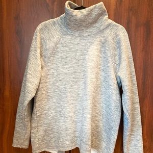 Abercrombie & Fitch grey split back sweatshirt